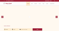 Desktop Screenshot of duerer-hotel.de